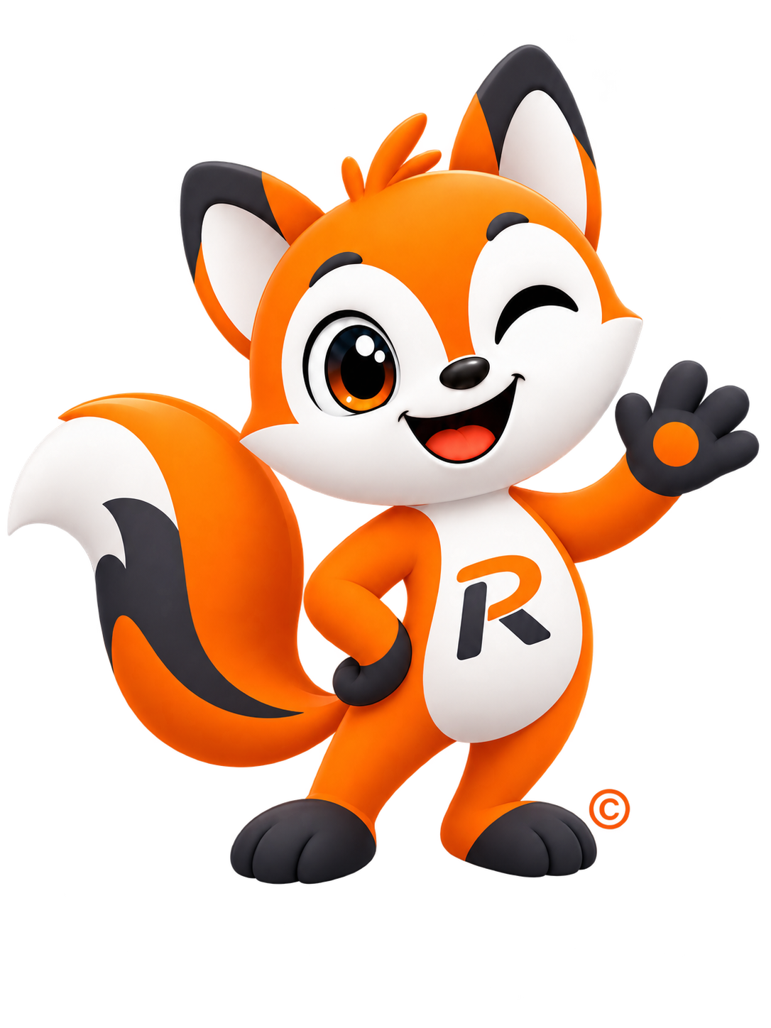 Ruper, mascotte orange de l’application